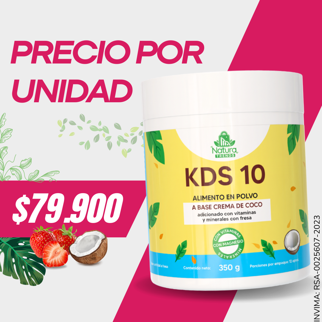 KDS 10 Alimento en polvo Unidad